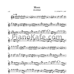 Ноты (G)I-dle - Moon