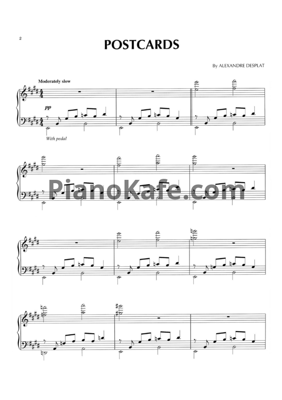 Ноты Alexandre Desplat - Загадочная история Бенджамина Баттона (Книга нот) - PianoKafe.com