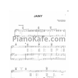 Ноты Five for Fighting - Jainy