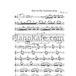 Ноты Apocalyptica - Hall ofthe moutain king - предпросмотр