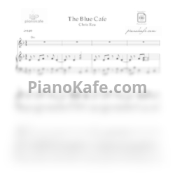 Ноты Chris Rea - The blue cafe (Версия 2) - предпросмотр