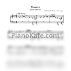 Ноты Bobby Timmons - Moanin