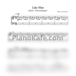 Ноты Tyler, the Creator - Like him - предпросмотр