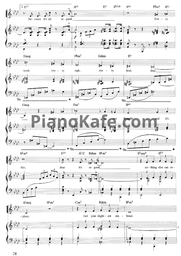 Ноты Henri Betti - Oh c'est si bon - PianoKafe.com