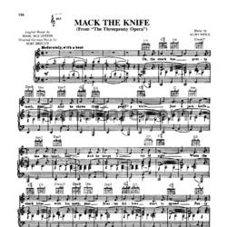 Ноты Frank Sinatra - Mack the Knife