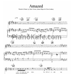 Ноты Lonestar - Amazed (Версия 2) - предпросмотр