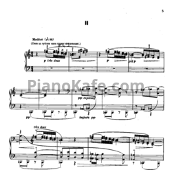 Ноты Claude Debussy - Паруса - предпросмотр