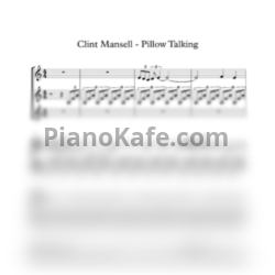 Ноты Clint Mansell - Pillow talking (для 3 фортепиано) - предпросмотр