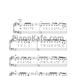 Ноты Taylor Swift - So it goes - предпросмотр