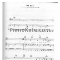 Ноты Tina Turner - The best of simply the best (Песенник) - предпросмотр