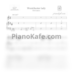 Ноты Bob James - Westchester lady