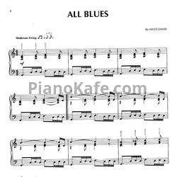 Ноты Miles Davis - All blues