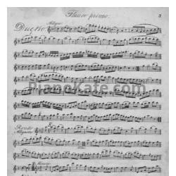 Ноты Франсуа Девьен - 6 дуэтов для флейты (Op. 75) - предпросмотр