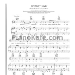 Ноты Barbara Streisand - Stoney end - предпросмотр