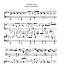 Ноты Rick Wakeman - Healey kae - предпросмотр