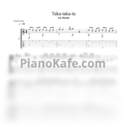 Ноты Joe Dassin - Taka takata (La femme du Toréro) - предпросмотр