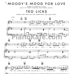 Ноты George Benson - Moody's mood - предпросмотр