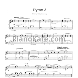 Ноты Craig Armstrong - Hymn 3 - предпросмотр