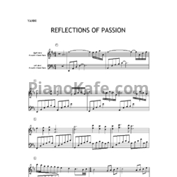 Ноты Yanni - Reflections of passion - предпросмотр