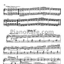 Ноты Альберт Лешгорн - Этюд (Соч. 169, №10) - предпросмотр