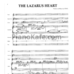 Ноты Sting - Nothing like the sun (Band score) - предпросмотр