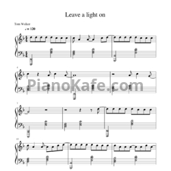 Ноты Tom Walker - Leave a light on
