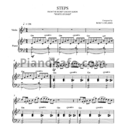 Ноты Secret Garden - Steps - предпросмотр