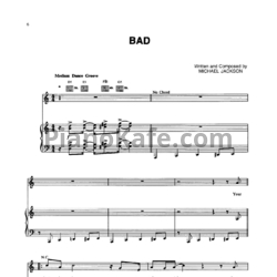 Ноты Michael Jackson - Number ones (Книга нот) - предпросмотр