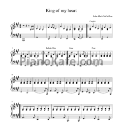 Ноты John Mark McMillan, Sarah McMillan - King of my heart
