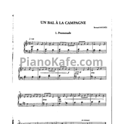 Ноты Bernard Andres - Un Bal a la Campagne (Book, 12 Pieces)