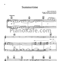 Ноты Ella Fitzgerald - Summertime - предпросмотр