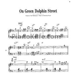 Ноты Wynton Kelly - On green dolphin street - предпросмотр