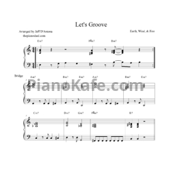 Ноты Earth, Wind & Fire - Let's groove