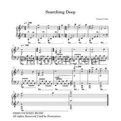 Ноты Vicenzo Piano - Searching Deep - предпросмотр
