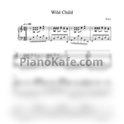 Ноты Enya - Wild child (Piano cover) - предпросмотр