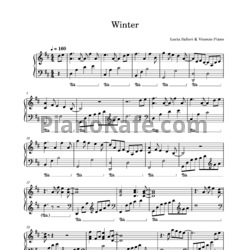 Ноты Lucía Salieri & Vicenzo Piano - Winter - предпросмотр