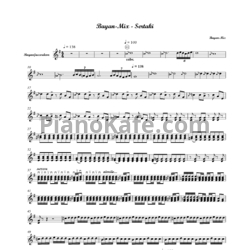 Ноты Баян MIX - Сиртаки - предпросмотр