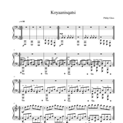 Ноты Philip Glass - Koyaanisqatsi - предпросмотр
