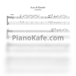 Ноты Chris Rea - Ace of hearts - предпросмотр