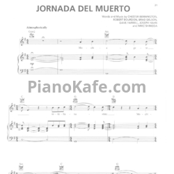 Ноты Linkin Park - Jornada del muerto - предпросмотр