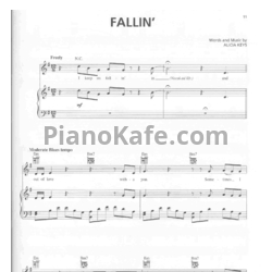 Ноты Хелена Мерааи - Fallin’ - предпросмотр