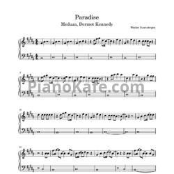 Ноты MEDUZA feat. Dermot Kennedy - Paradise