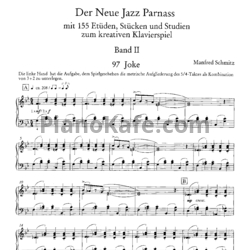Ноты Манфред Шмитц - Новый джазовый парнас. Том 2 - предпросмотр