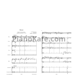 Ноты Жан-Филипп Рамо - Менуэт (Партитура) - предпросмотр