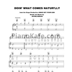 Ноты Irving Berlin - Doin' what comes natur'lly - предпросмотр