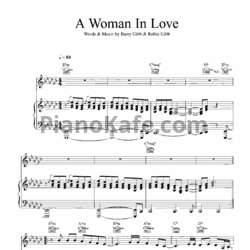 Ноты Barbra Streisand - Woman in love (Версия 2) - предпросмотр