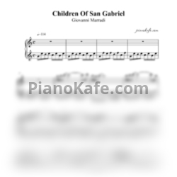Ноты Giovanni Marradi - Children of san Gabriel - предпросмотр
