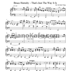 Ноты Bruce Hornsby - That's just the way it is