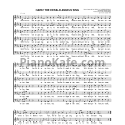 Ноты Take 6 - Hark! The herald angels sing - предпросмотр