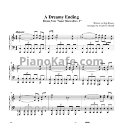 Ноты Koji Kondo - A dreamy ending - предпросмотр